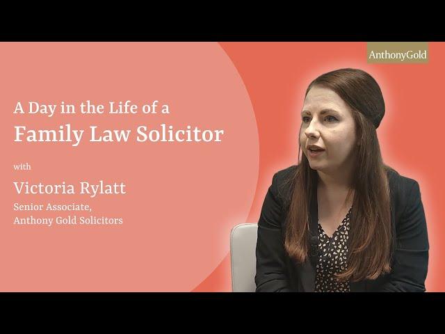 Day in the life of a Family Solicitor | Family Law | Anthony Gold