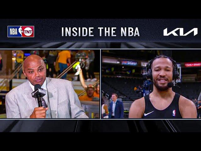 Jalen Brunson Joins Inside the NBA After Game 3 Win vs Pacers ️