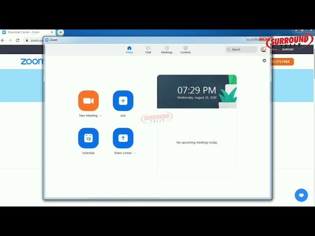 How to Install ZOOM in your Computer / Surround Tally It Academy Thrissur Irinjalakuda   9895058369