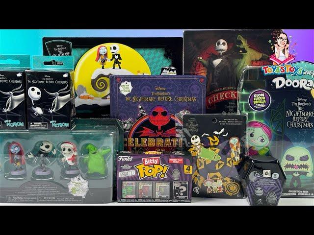 Unboxing and Review of Disney Tim Burton’s The Nightmare Before Christmas Toys Collection