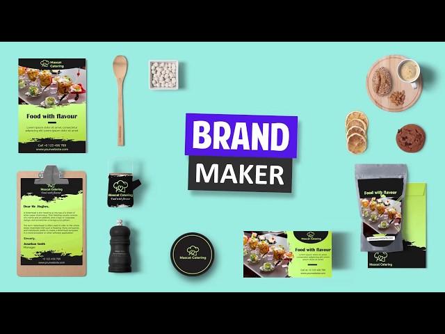 Brand Maker - Logo Creator, Graphic Design App