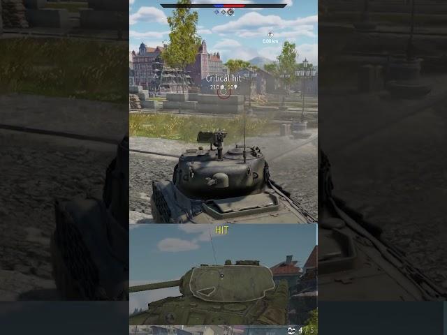 He has the High ground and Cover  - War Thunder #warthunder #gameplay #tanks