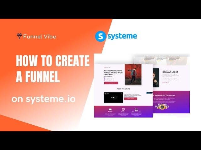 How To Create A Funnel On Systeme.io (Systeme Tutorial)