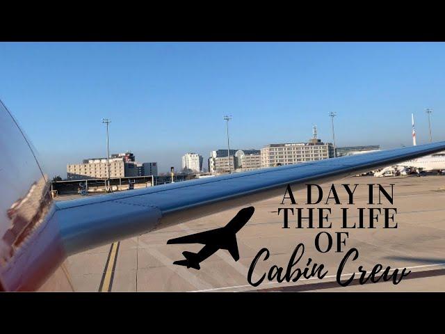 A DAY IN THE LIFE OF CABIN CREW | FLIGHT ATTENDANT VLOG | MEGAN ROSE