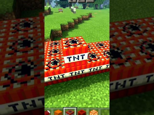 Making a Big TNT box in minecraft 