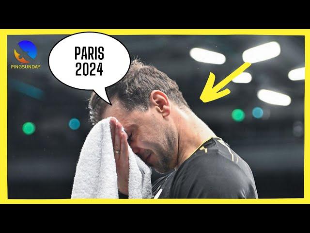 goodbye Timo Boll - has now retired at Paris Olympics 2024