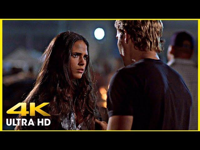 The Fast And The Furious (2001) - Brian Tells Mia He’s Cop Scene [Open Matte 4K UHD]