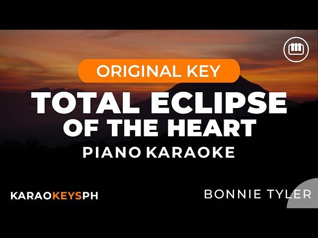 Total Eclipse Of The Heart - Bonnie Tyler (Piano Karaoke)