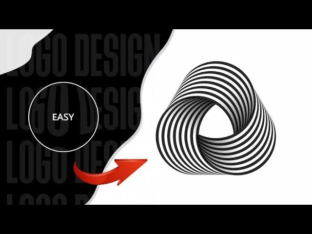 How To Make a Abstract Spiral Logo Design in CorelDraw X7  - CorelDraw Tutorial For Beginners