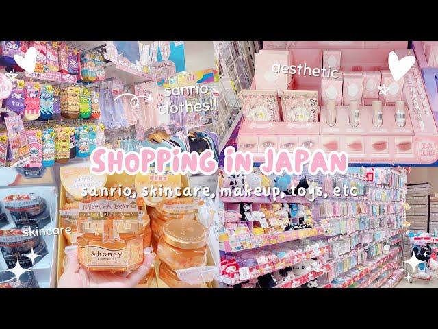 japan vlog  don quijote shopping tour: sanrio, makeup, skincare, toys, etc 