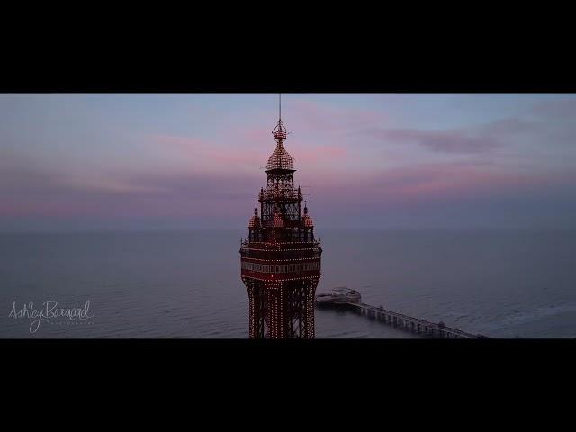 Blackpool Tower 360 at sunrise