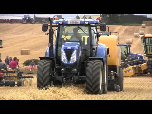 New Holland Agriculture Demonstration at Country Crest T7.270