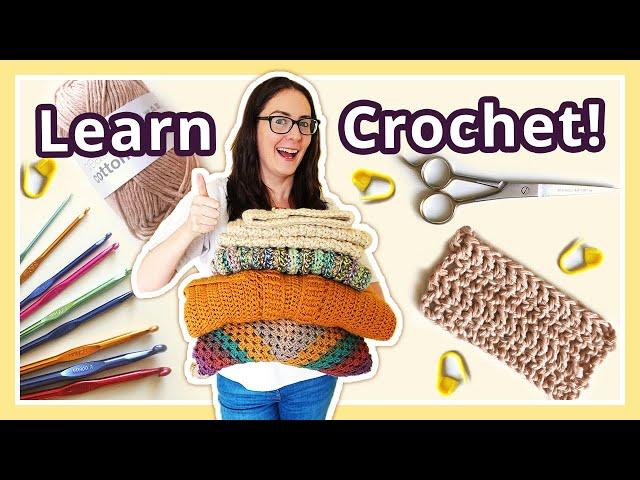 Crochet for beginners // Everything you need to know about crochet