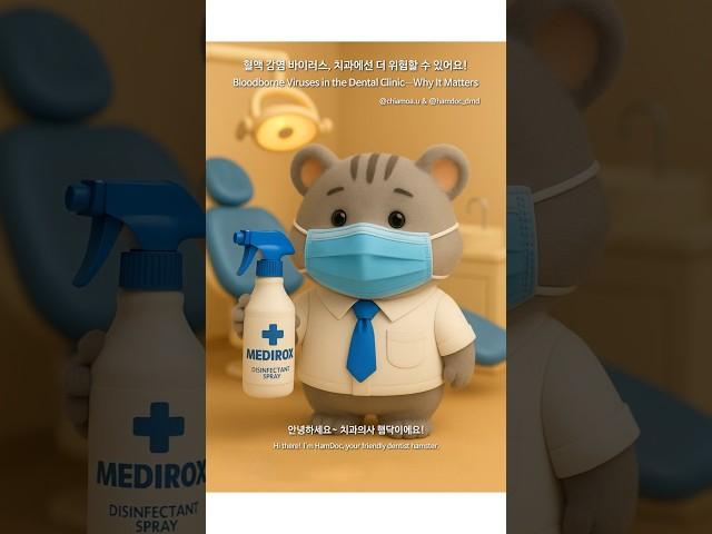혈액 감염 바이러스, 치과에선 더 위험할 수 있어요! Bloodborne Viruses in the Dental Clinic—Why It Matters #햄닥 #치과