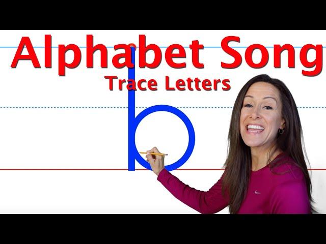 Alphabet Song Trace the Letters in the Alphabet | Circles and Lines | Patty Shukla | ABCs Song