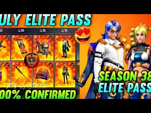 FREE FIRE JULY ELITE PASS 2021||SEASON 38||VIVIKEN