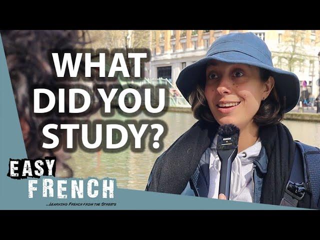 Law & Economics Only? We Asked People in Paris What They Studied | Easy French 203