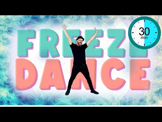 Freeze Dance Song | Freeze Dance Fun! | 30 Minutes Of Freeze Dance For Kids | Dj Raphi