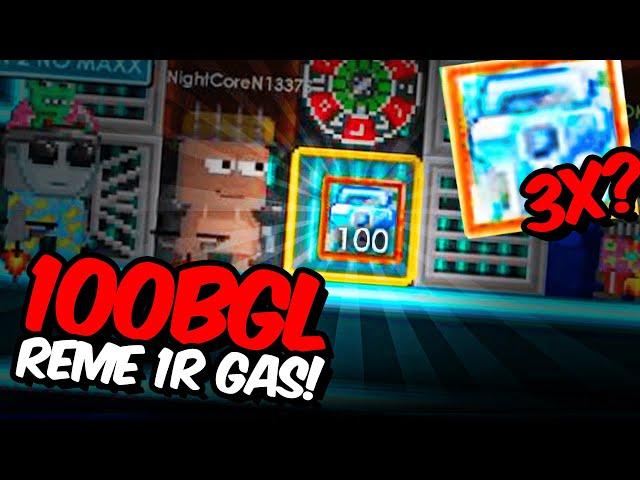 PLAYING 100 BGL TO 300 BGL *real* - Growtopia REME