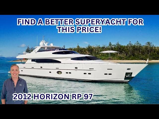 US$3.4 Million HORIZON RP97  Boat Walkthrough