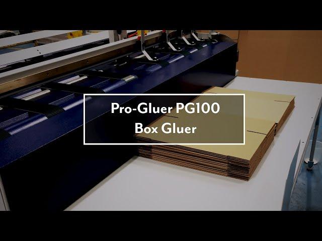 KOLBUS Pro-Gluer PG100 box gluing machine