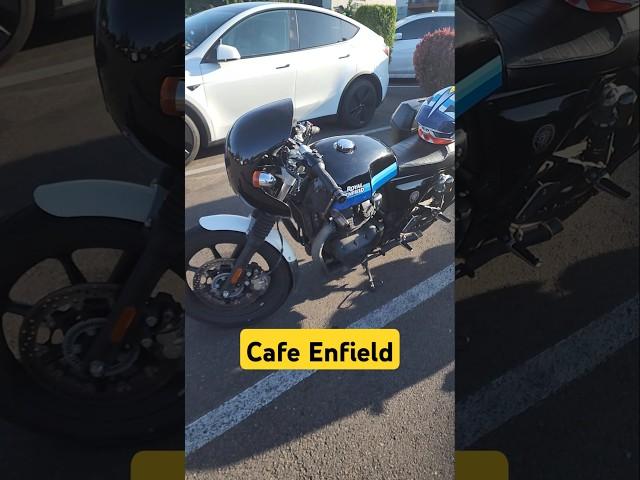 Royal Enfield Cafe at Tuesday Bike Night in Salem Oregon #shorts