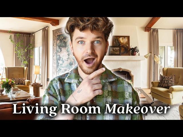 1929 Spanish Living Room Makeover (From Start to Finish) *Collected & Cozy*