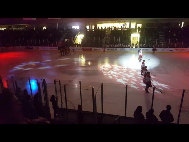 Hailee National Anthem solo at MSU beaver game