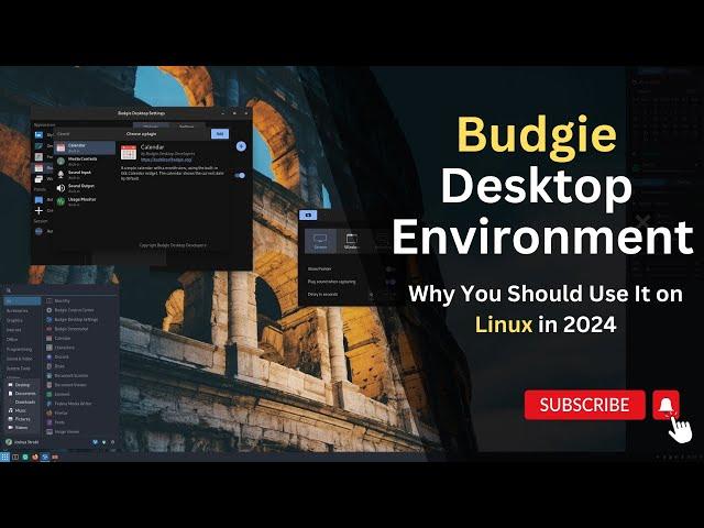 Budgie Desktop Environment: Why You Should Use It on Linux in 2024!