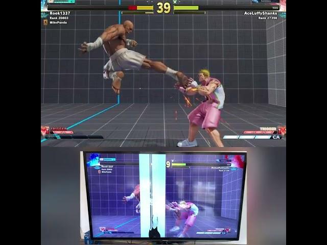 SFV CE: Sagat Toes Got Range #Luke