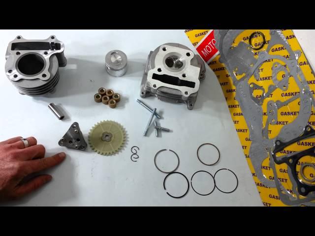 Stage 1 80cc big bore kit by Rolling Wrench