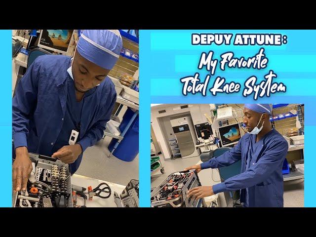 Depuy Attune: My Favorite Total Knee System | Technique Guide & Jig Assembly