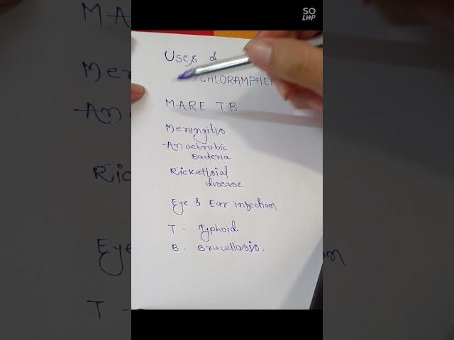 Trick to remember Uses of Chloramphenicol for NEXT/FMGE/INI-CET/NEET PG