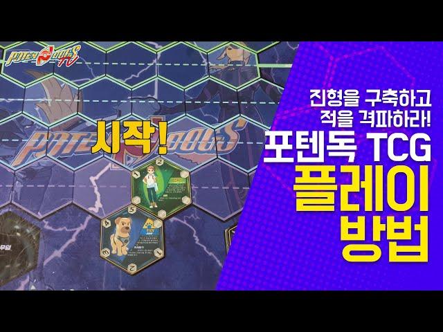 말하는 강아지 포텐독 l 포텐독 TCG 플레이 방법 영상(Poten Dogs TCG Play Manual) []