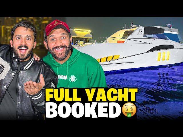 Booked Complete yacht for bachelor's partyDucky On fire