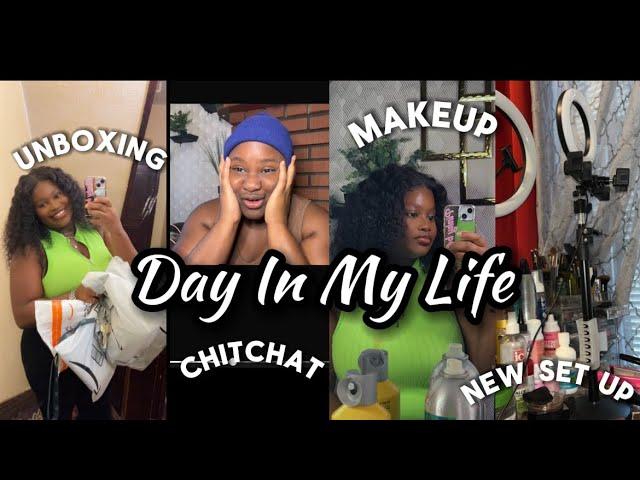 I Quit my job| unboxing| hair and make up| chitchat VLOG️