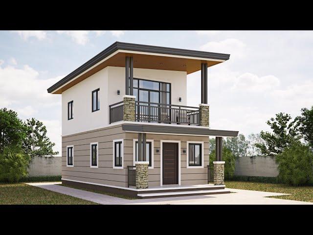 5 X10 M. 3 BEDROOM - HOUSE DESIGN