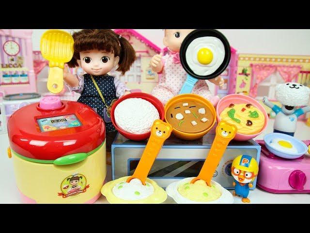 콩순이 밥솥 주방놀이 뽀로로 장난감 만들기 놀이 Kitchen Toys