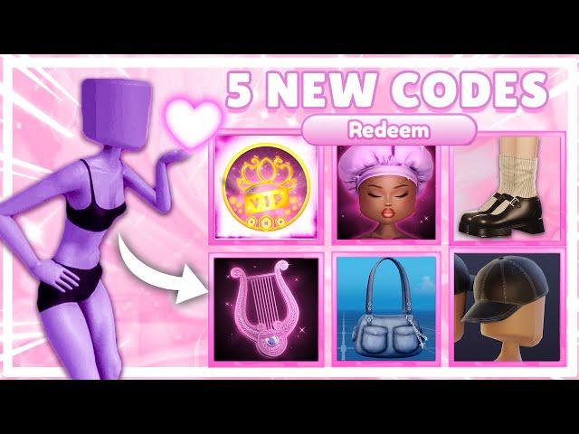 ALL *NEW CODES* IN THE VALENTINES DRESS TO IMPRESS UPDATE