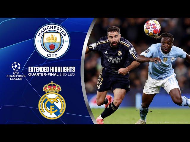 Man. City vs. Real Madrid: Extended Highlights | UCL Quarter-Finals 2nd Leg | CBS Sports Golazo