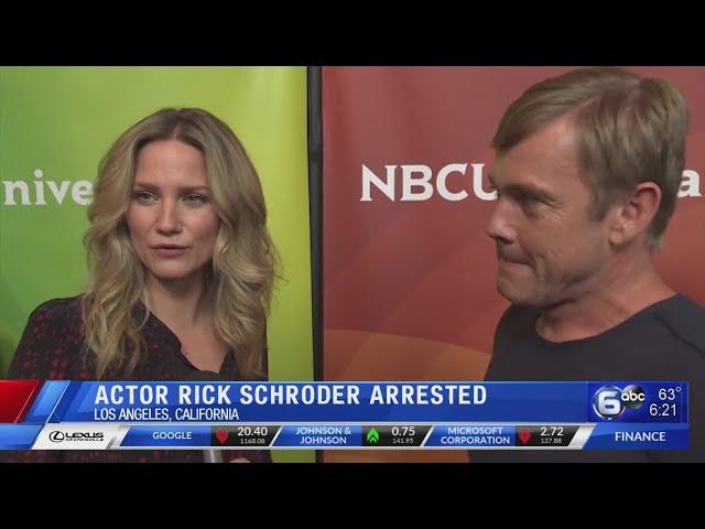 Actor Rick Schroder arrested on suspicion of domestic abuse