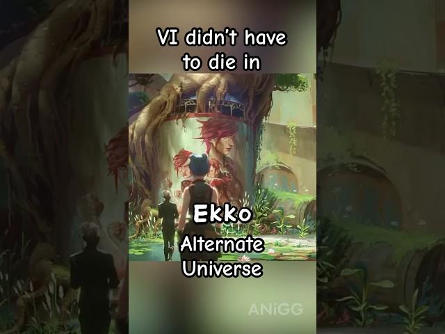 VI Should be Alive in Ekko Alternate Timeline #arcane #leagueoflegends #arcaneclip #shorts