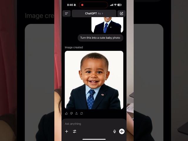 Create a baby talking video with me!