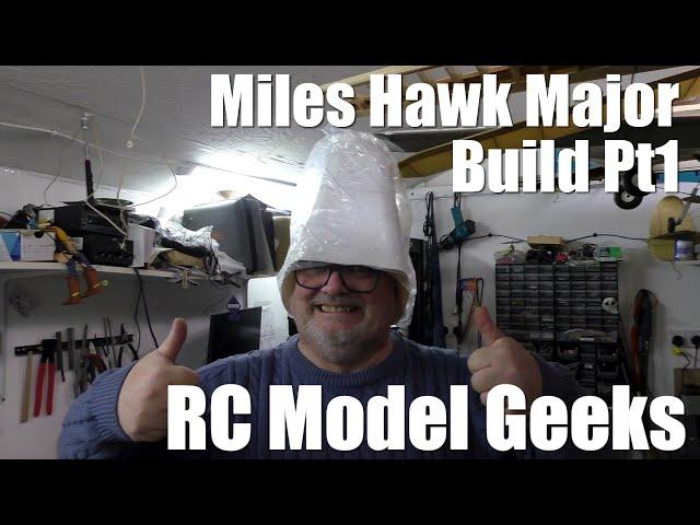 Building the Miles Hawk Major RC Plane: Unboxing & First Steps | Part 1 RC Model Geeks