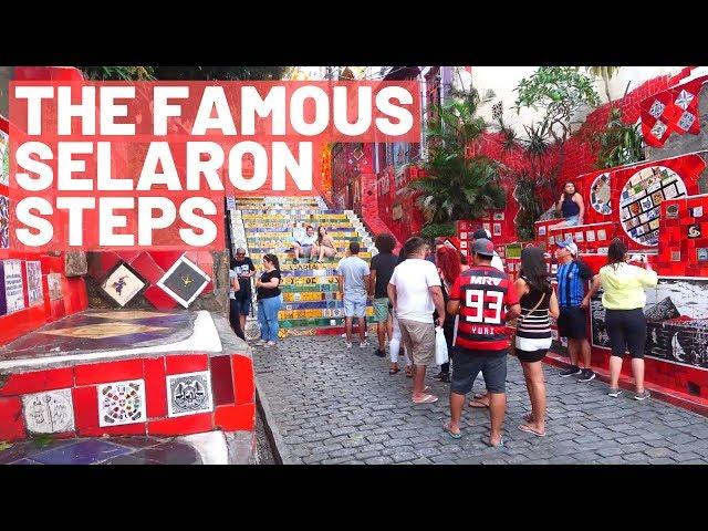 Selaron Steps in Rio de Janeiro - HOW TO GET THERE