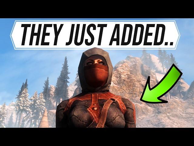 Bethesda Just Added New Assassin Quests to Skyrim!