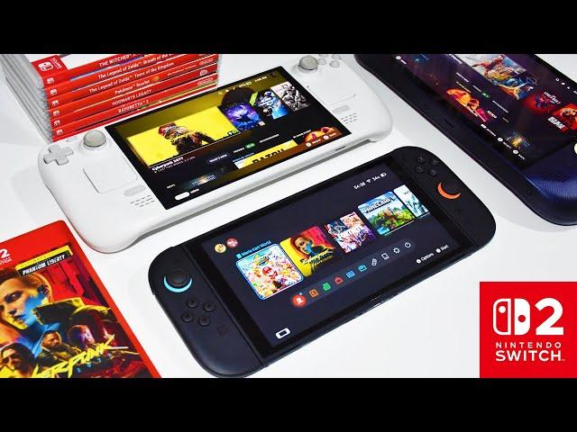 Nintendo Switch 2 Unboxing: First Time Setup, eShop, Handheld Comparison, Menus, Games Tested!