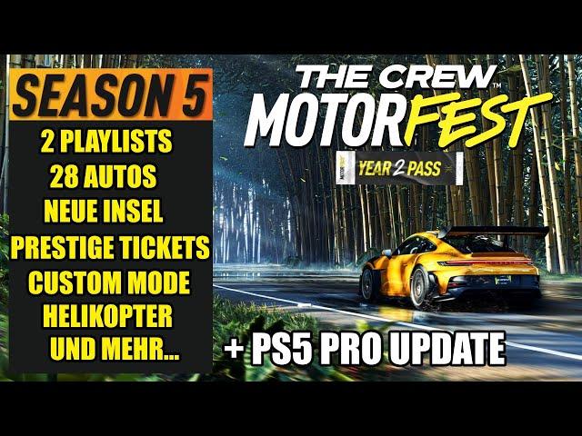 Riesen Update für The Crew - Season 5 und Year 2 Pass