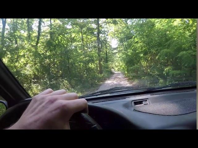 Kia sportage dirt road (gimbal test)