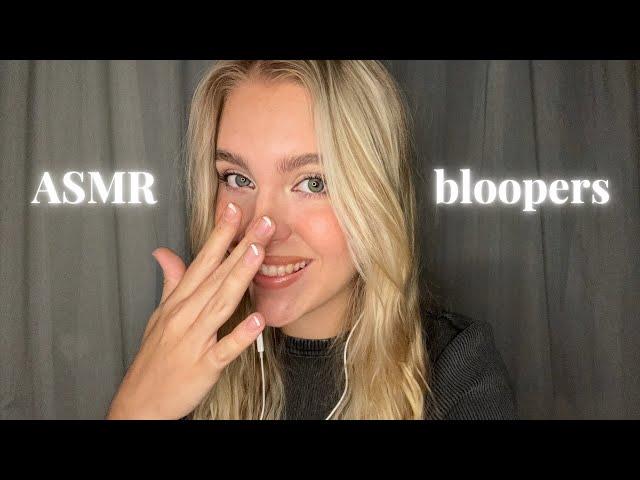 ASMR funny bloopers  | 10K subscribers special